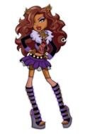 doll Monster High as picture for clipart