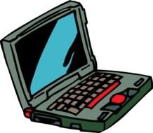 Laptop Computer At Clkercom Vector Online