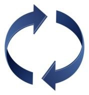 Clip art of Circle Arrow Icon