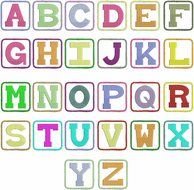 Baby Block Letters drawing