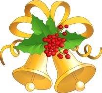 Clip Art of the Christmas bells