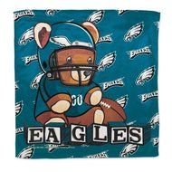 Philadelphia Eagles Littlest Fan Nfl Burp Cloth 16 X