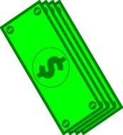Dollar Bills At Clkercom Vector Online Royalty N2