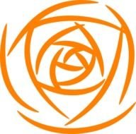 Clipart of orange flower