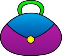 Ä°llustration of Little Purple Purse