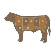 clipart of the primal cut of beef