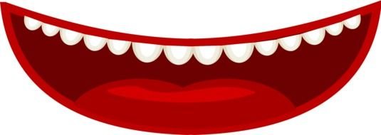 Clip Art of the cartoon mouth