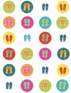 Flip Flop Fridays 1 Circles