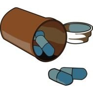 medicine in the jar
