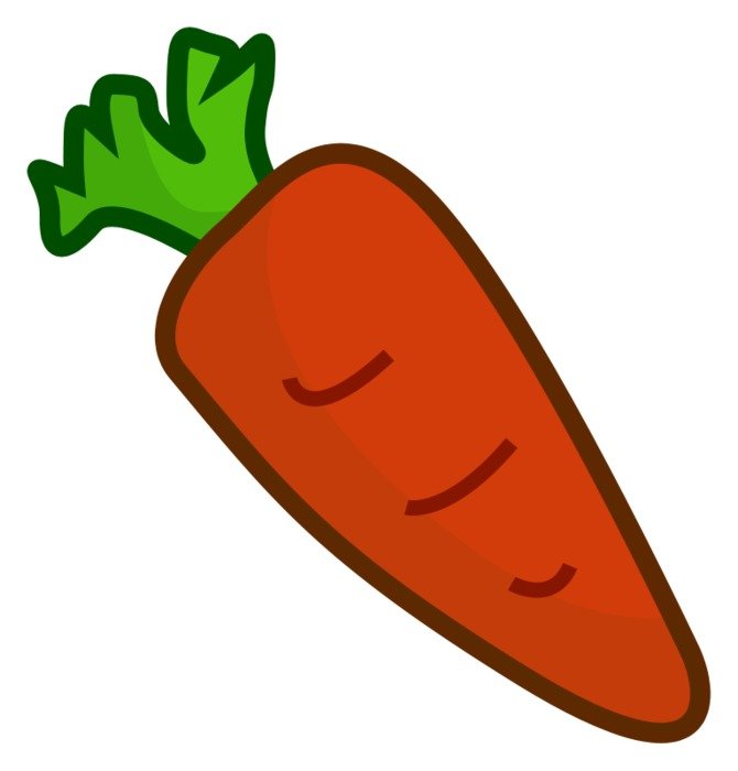 Clip art of Carrots