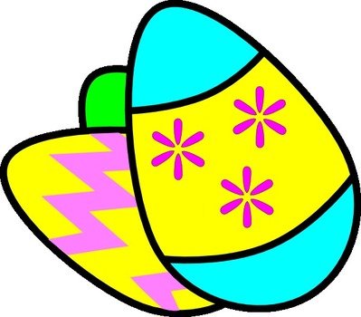 Easter Eggs At Clkercom Vector Online Royalty clipart