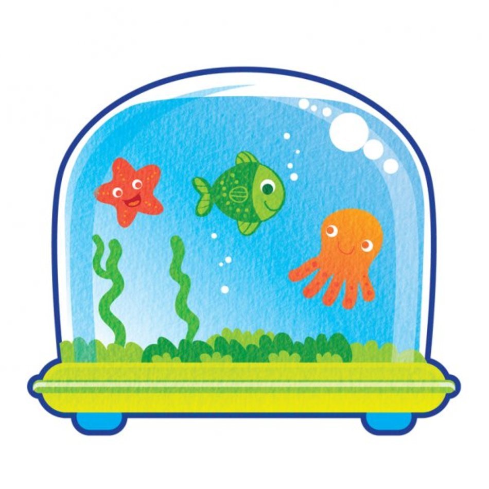 Aquarium simple icon. Color flat illustration. Fishkeeping. Fish tank.  Contour symbol. Vector drawing isolated on white background Stock Vector  Image & Art - Alamy