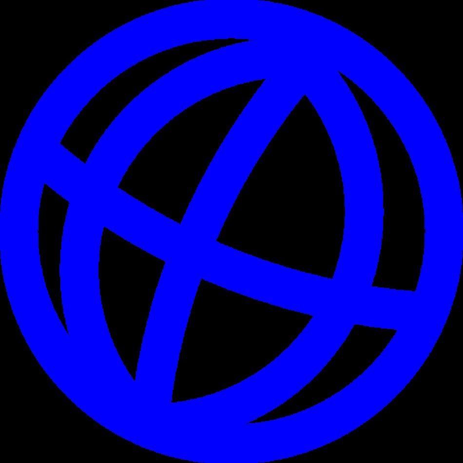 Dark Blue Globe At Clkercom Vector Online