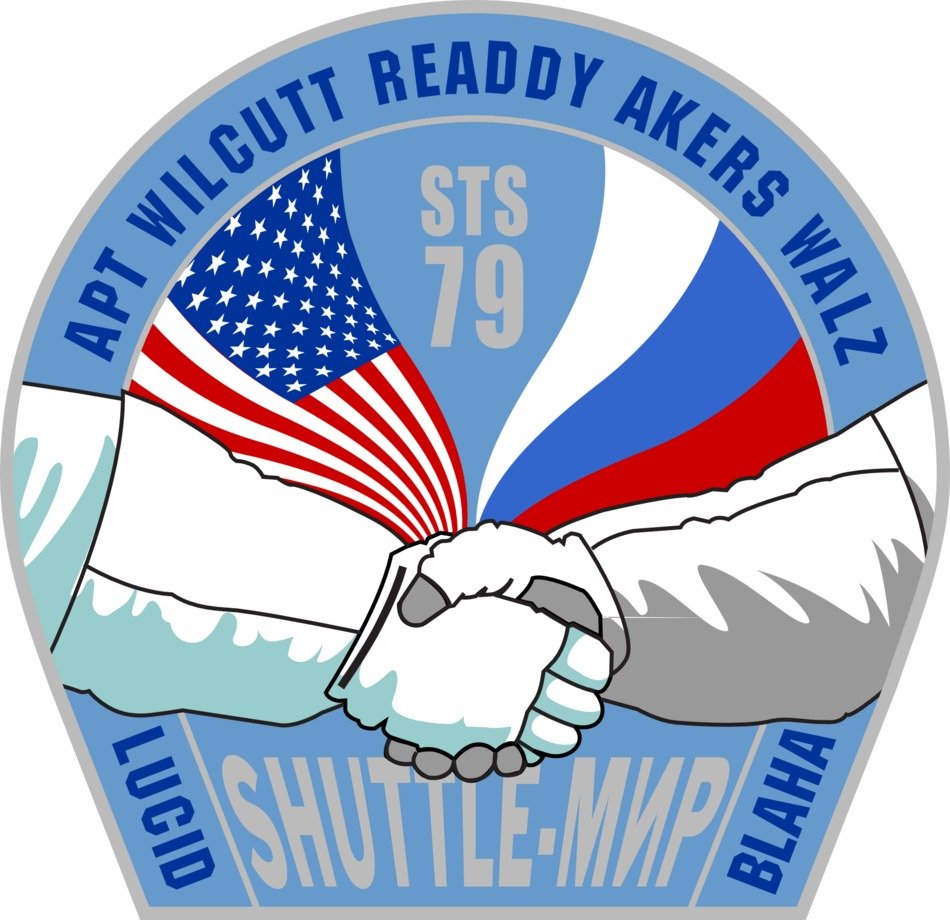 Space STS 79 clipart