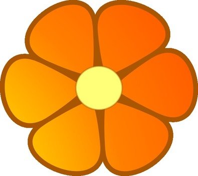 Orange Blossom Note Services At Clkercom Vector