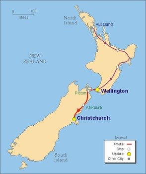 New Zealand Map N7