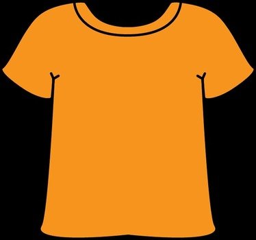Orange Tshirt Image