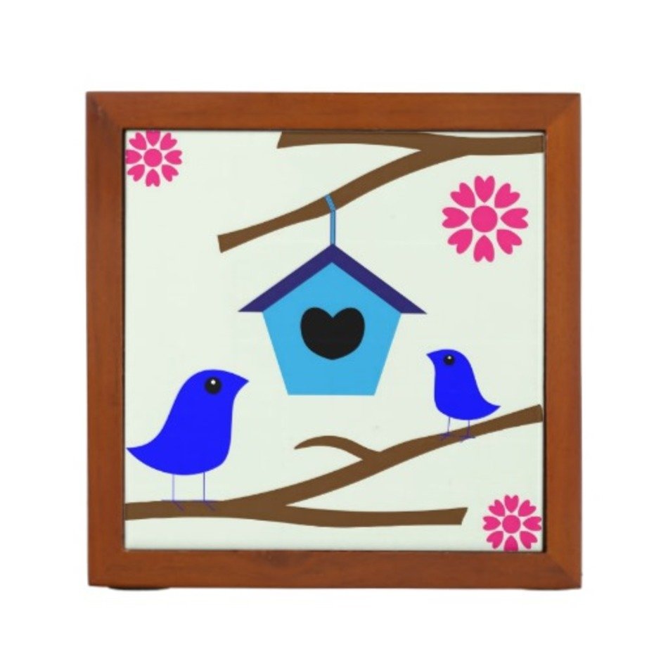 Birdhouse Desk Organizer Zazzle