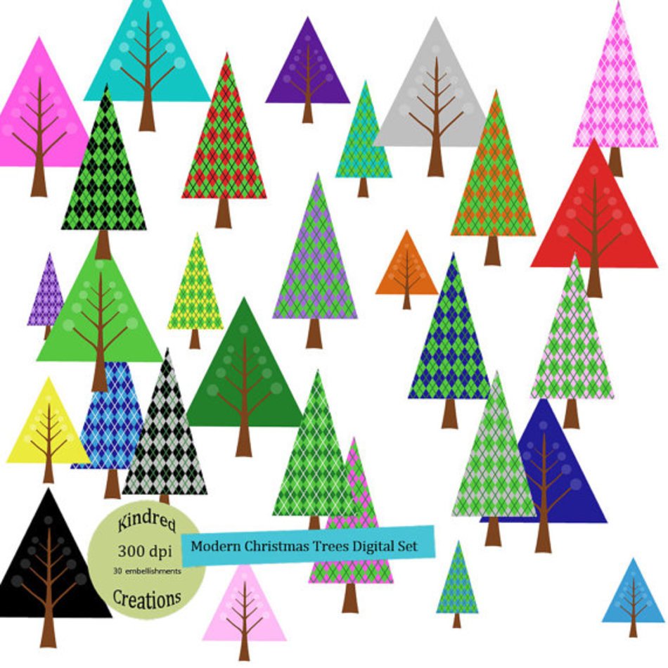 30 Fun And Funky Modern Christmas Tree Embellishments