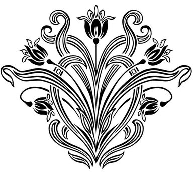 Dover Sample Art Nouveau Images To Be Sorted Pintere