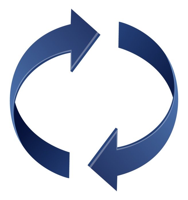 Clip art of Circle Arrow Icon