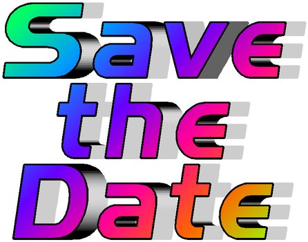 Save The Date Http wwwcarrollcountyagcom indexphp clipart