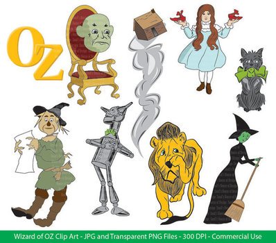 Wizard Of Oz Digital Instant Download Commercial