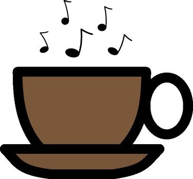 Musical Soup Cup At Clkercom Vector Online