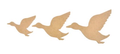 Ducks Flying drawing