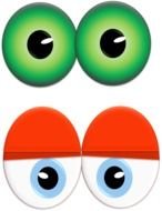 clipart of the eyes