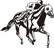 Race Horse M310518 $400 Custom Vinyl Stickers Decals For Cars
