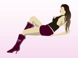 clipart of the Prostitute