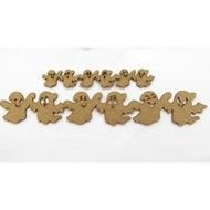 Clipart of the wooden Ghosts as a icons