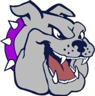 Clipart of scary Bulldog