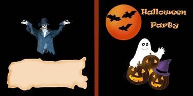 Halloween Party drawing