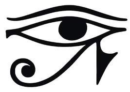 Right Eye Of Horus drawing