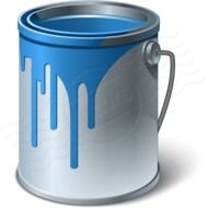 Iconexperience &amp;187 V Collection Paint Bucket Blue Icon
