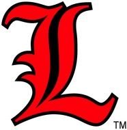 Louisville Cardinals Alternate Logo 0 A Black And Red Old English