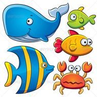 Vector Graphicriver Sea Fish Collection 1442146 &amp;187 Ugraphicnet
