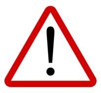 Onlinelabels Warning drawing