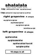 Shalala text drawing