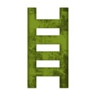 Set Green Grunge Icons Business Style N3