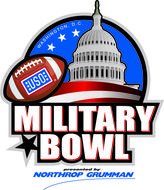 military bowl logo drawing