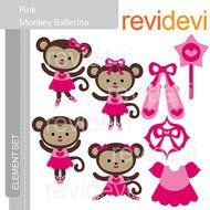 Ballerina E071 Graphic Element Cute Digital