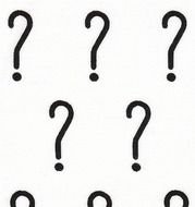 Black Question Mark