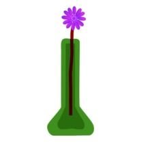 Flower In Vase drawing