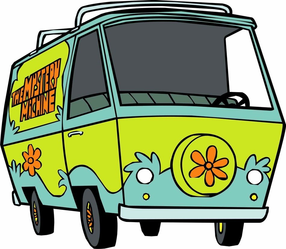 Scooby Doo Birthday Party bus
