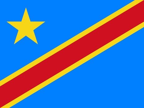 blue flag with a yellow star