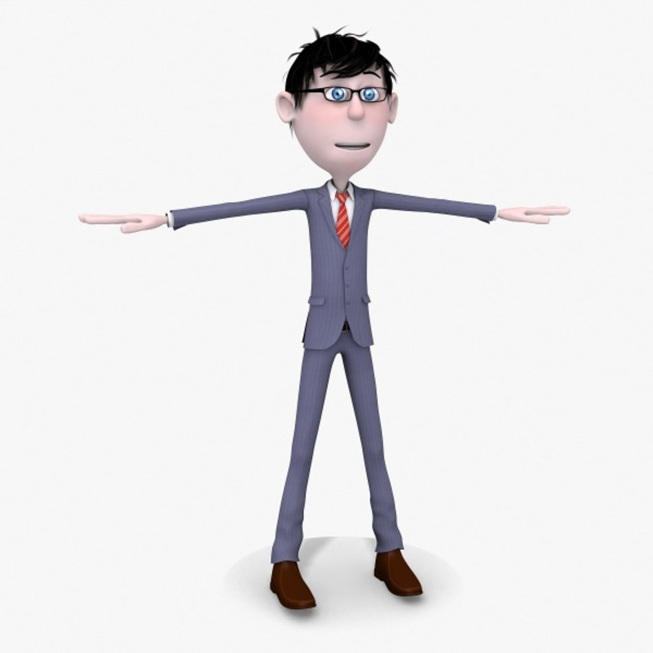 Skinny Cartoon People Sco