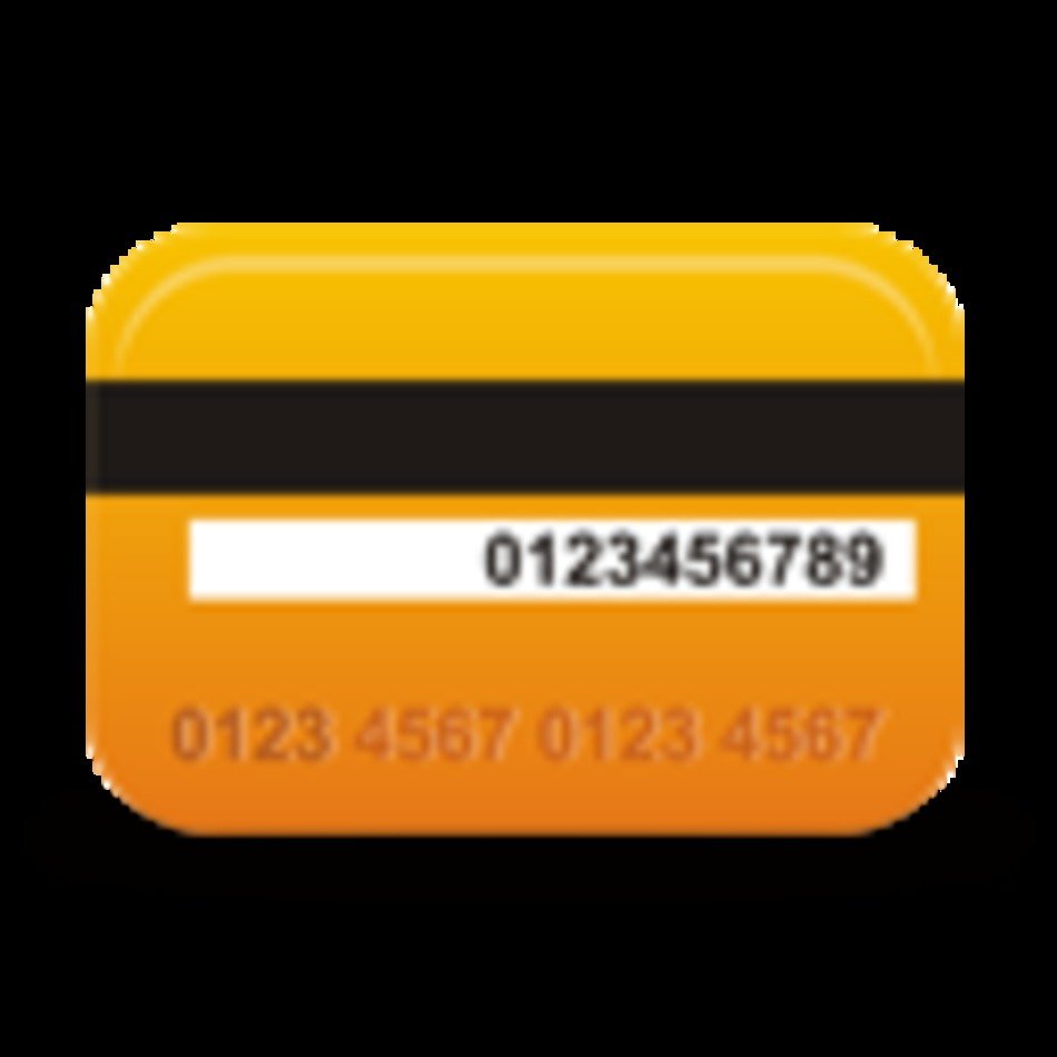 Magnetic stripe credit card free image download